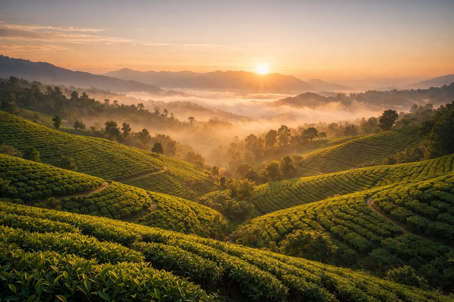 Premium Tea Plantation - Manish Tea Traders